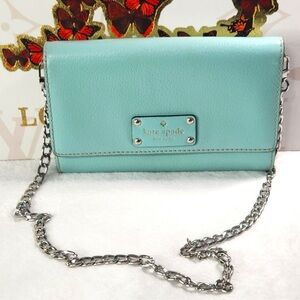 Kate Spade New York Envelope Shoulder Bag! Tiffany Blue PreLoved!